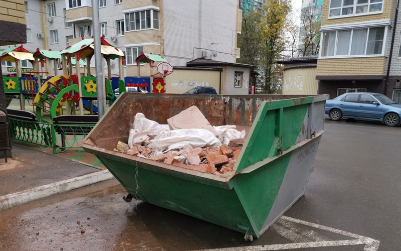 Вывоз мусора в Долгопрудном